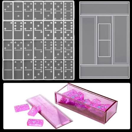 Molde De Domino Con Caja 