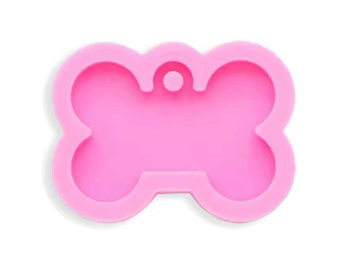Molde Mini Huesito Molde Rosado