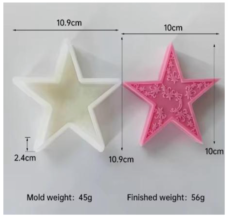 Molde Estrella