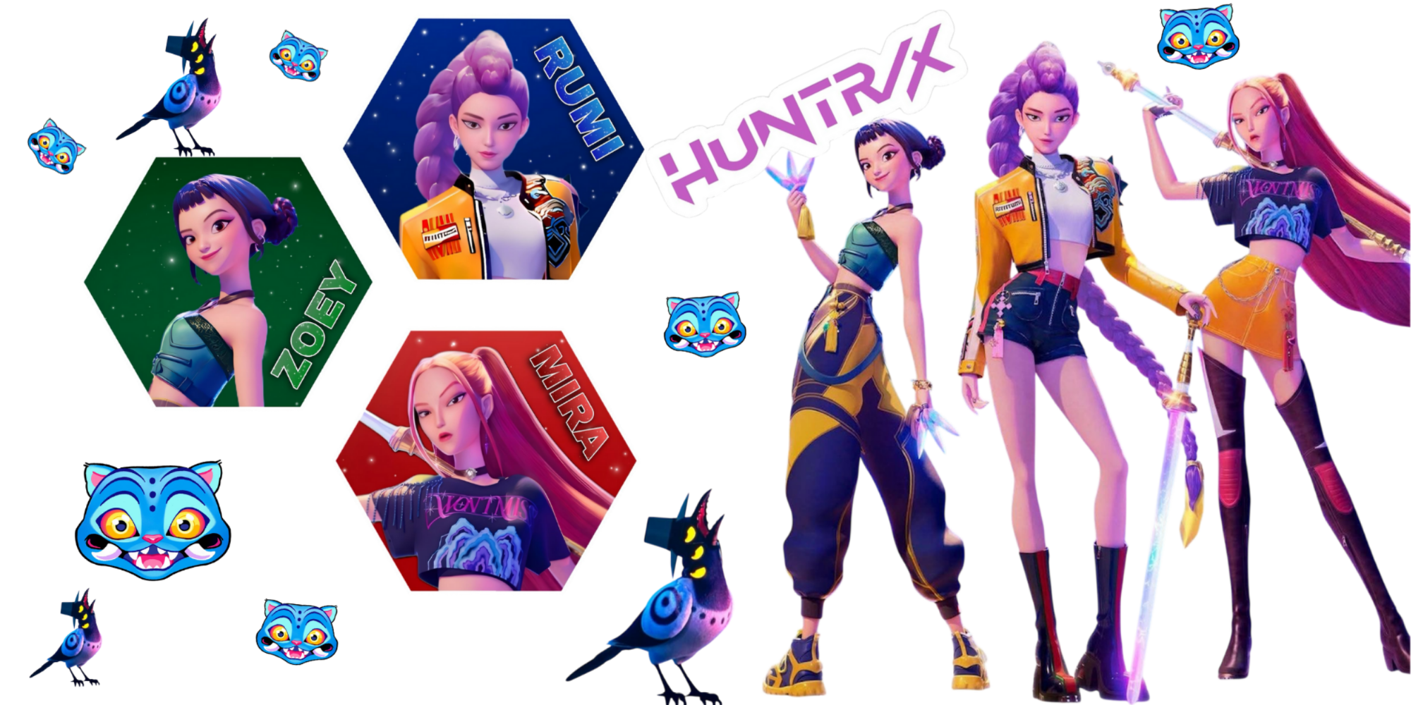 Uvdtf Vasos Huntrix 